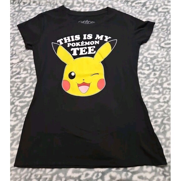 This Is My Pokemon Tee Women's Cut T-Shirt Size M - Picture 3 of 5